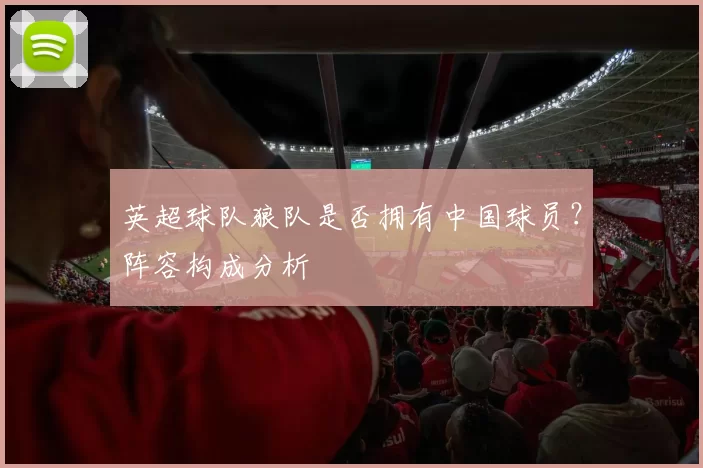英超球队狼队是否拥有中国球员？阵容构成分析