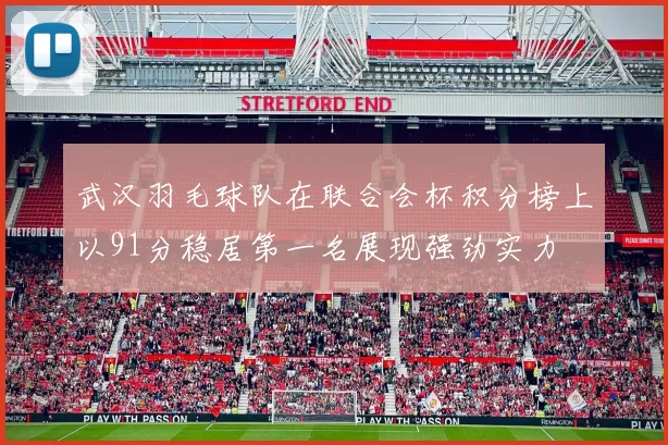 武汉羽毛球队在联合会杯积分榜上以91分稳居第一名展现强劲实力