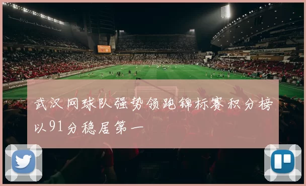 武汉网球队强势领跑锦标赛积分榜以91分稳居第一